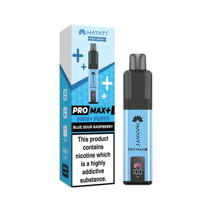 Hayati Pro Max Plus 6K Vape Pod Kit Blue Sour Raspberry | Guardian Vape Shop