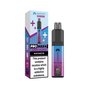 Hayati Pro Max Plus 6K Vape Pod Kit Blue Razz GB | Guardian Vape Shop