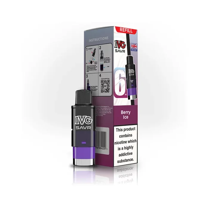 IVG SAVR Pods Prefilled Berry Ice | Guardian Vape Shop