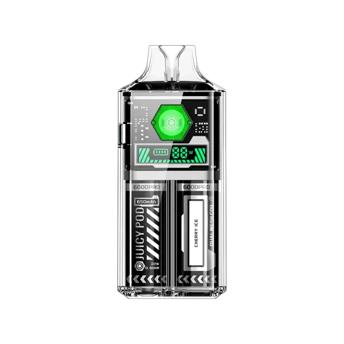 Juicy Pod 6000 Pro Disposable Vape Cherry Ice | Guardian Vape Shop