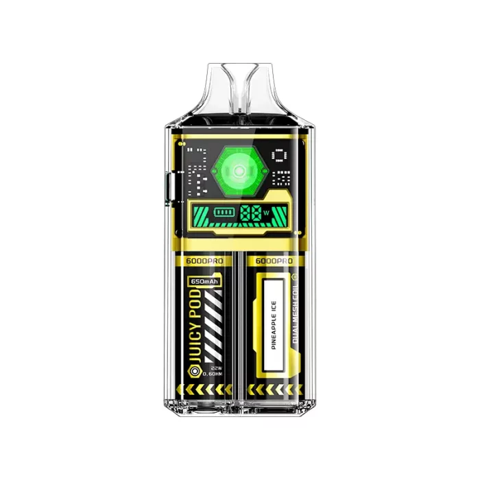 Juicy Pod 6000 Pro Disposable Vape Pineapple Ice | Guardian Vape Shop