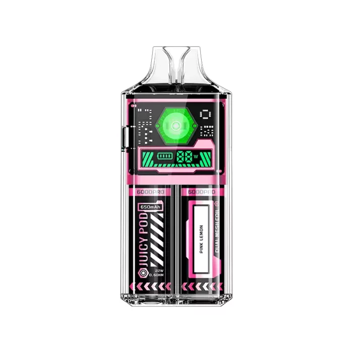 Juicy Pod 6000 Pro Disposable Vape Pink Lemon | Guardian Vape Shop