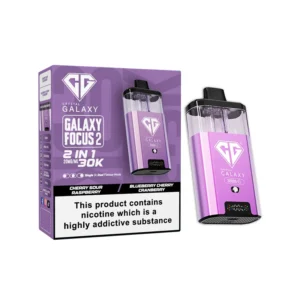 Crystal Galaxy Focus 2 30k Disposable Vape Cherry Sour Raspberry-Blueberry Cherry Cranberry | Guardian Vape shop