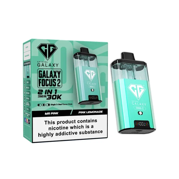 Crystal Galaxy Focus 2 30k Disposable Vape Mr Pink-Pink Lemonade | Guardian Vape shop