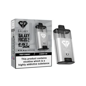 Crystal Galaxy Focus 2 30k Disposable Vape Fizzy Cherry-Cherry Ice | Guardian Vape shop