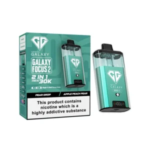 Crystal Galaxy Focus 2 30k Disposable Vape Pear Drop-Apple Peach Pear | Guardian Vape shop