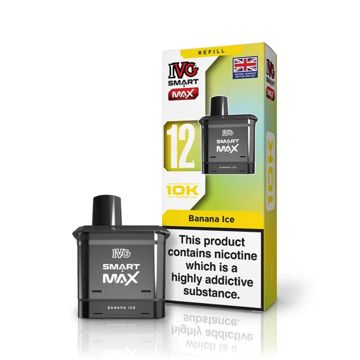 IVG Smart Max Pods - Refill Container Banana Ice | Guardian Vape Shop