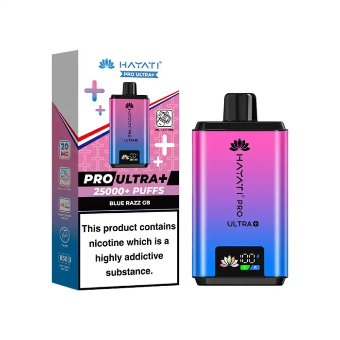 Hayati Pro Ultra Plus 25000 Pod Kit Blue Razz GB | Guardian Vape Shop