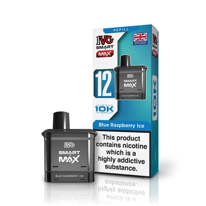 IVG Smart Max Pods - Refill Container Blue Raspberry Ice | Guardian Vape Shop