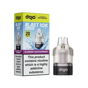 Vaporesso Dojo Blast 10K Pods Prefilled Blueberry Sour Raspberry | Guardian Vape Shop