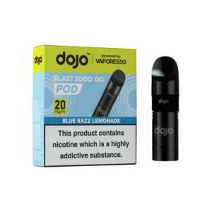 Vaporesso Dojo Blast 2000 Go Pods Prefilled Blue Razz Lemonade | Guardian Vape Shop