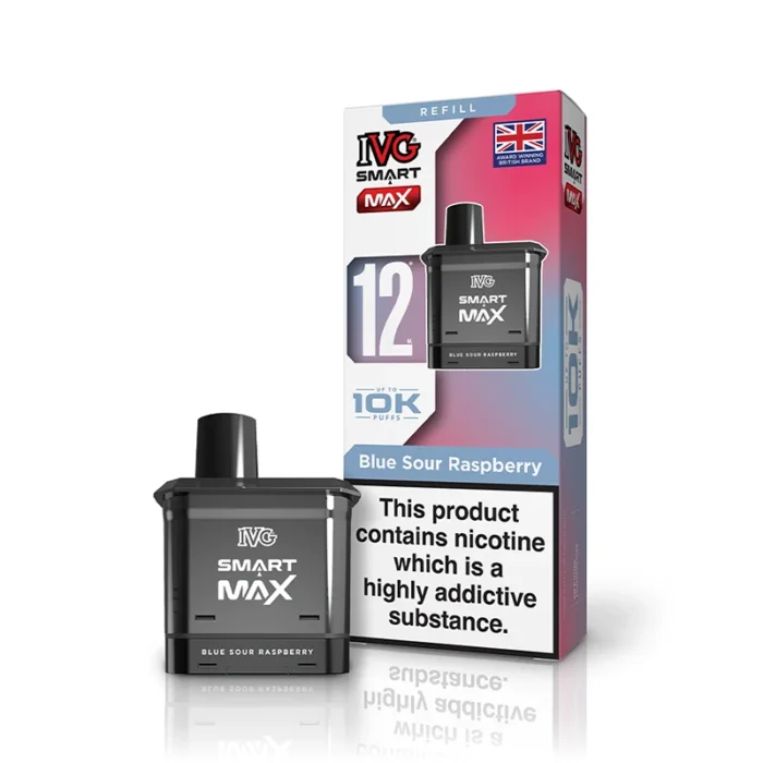 IVG Smart Max Pods - Refill Container Blue Sour Raspberry | Guardian Vape Shop