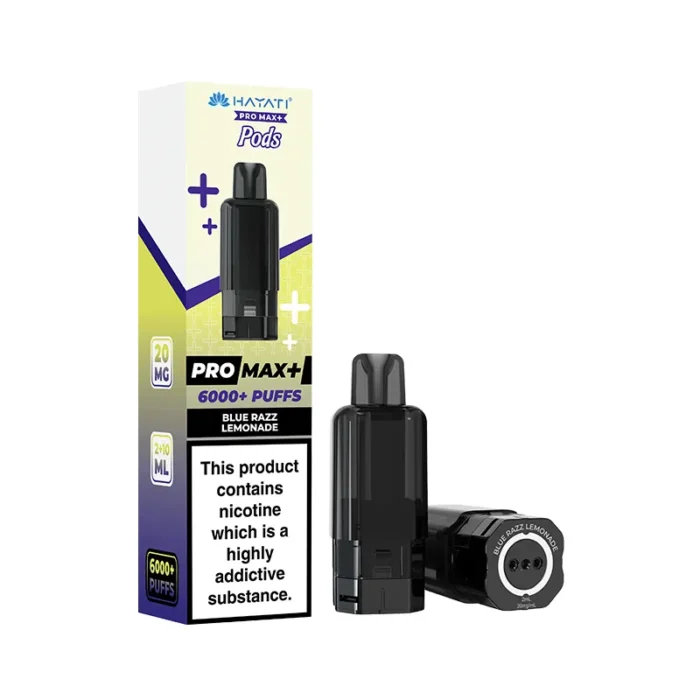 Hayati Pro Max Plus Pods Prefilled 6K Blue Razz Lemonade | Guardian Vape Shop