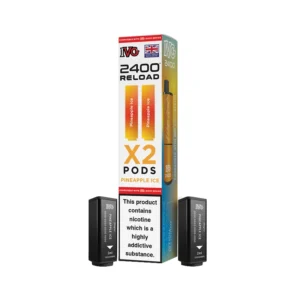 IVG 2400 Reload 2 in 1 Pods Prefilled Pineapple Ice | Guardian Vape Shop