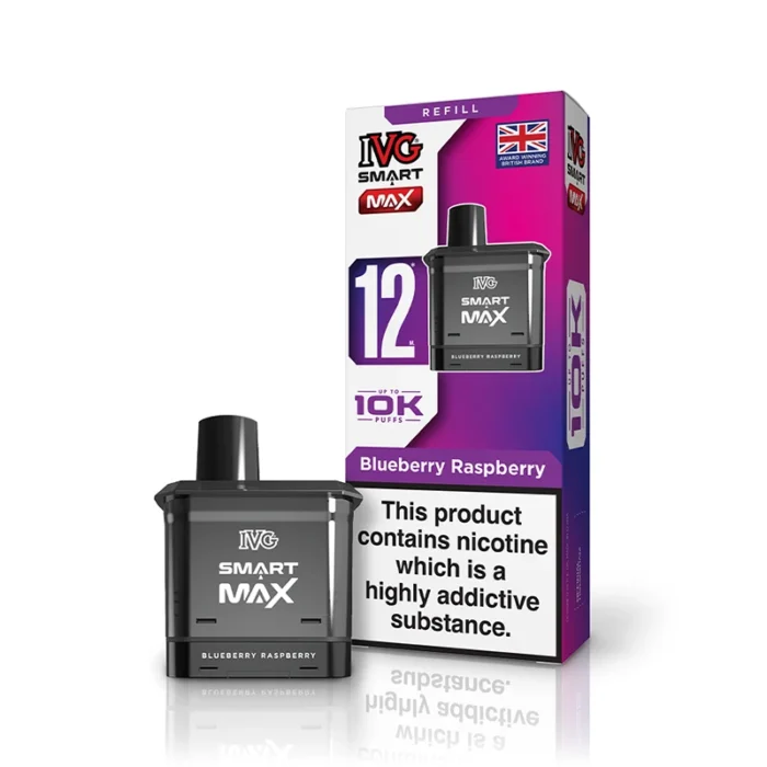 IVG Smart Max Pods - Refill Container Blueberry Raspberry | Guardian Vape Shop