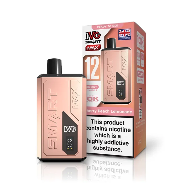 IVG Smart Max Prefilled Pod Kit Cherry Peach Lemonade | Guardian Vape Shop