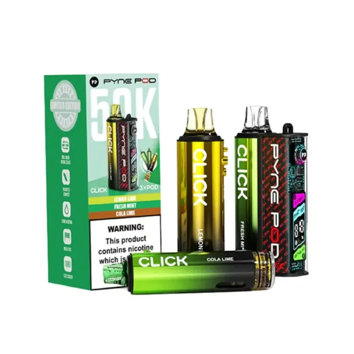 Pyne Pod Click 50K Puffs Pod Kit Green Edition | Guardian Vape Shop
