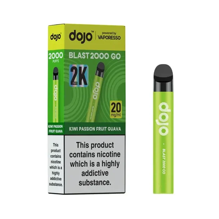 Vaporesso Dojo Blast 2000 Go Pod Kit Kiwi Passion Fruit Guava | Guardian Vape Shop