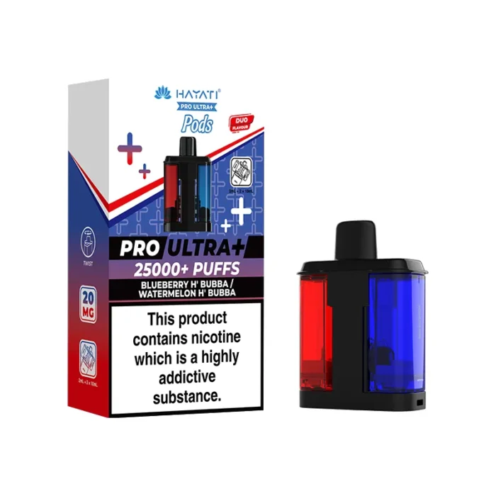 Hayati Pro Ultra Plus Pods 25k Blueberry H Bubba - Watermelon H Bubba | Guardian Vape Shop