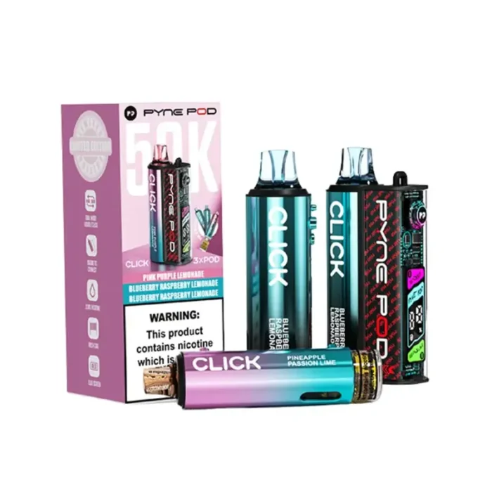 Pyne Pod Click 50K Puffs Pod Kit Lemonade Edition | Guardian Vape Shop