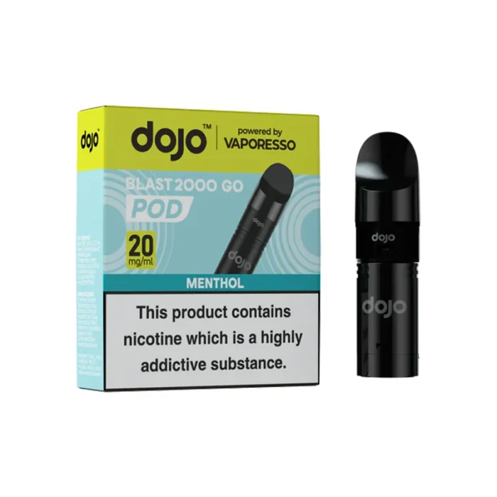 Vaporesso Dojo Blast 2000 Go Pods Prefilled Menthol | Guardian Vape Shop