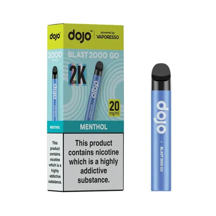 Vaporesso Dojo Blast 2000 Go Pod Kit Menthol | Guardian Vape Shop