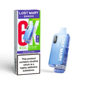 Lost Mary BM6000 6k Puff Pod Kit Blue Razz Gami | Guardian Vape Shop