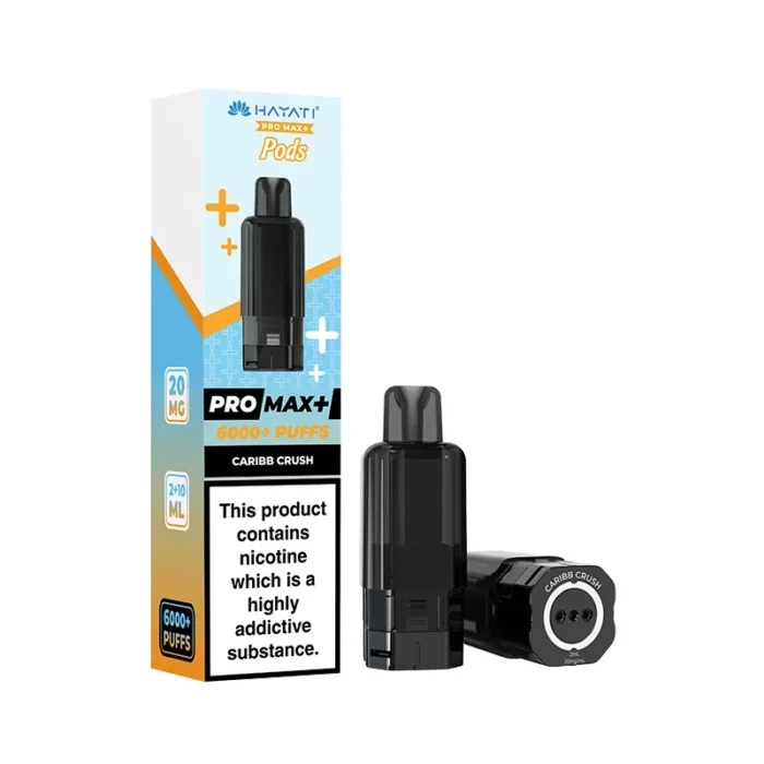 Hayati Pro Max Plus Pods Prefilled 6K Caribb Crush | Guardian Vape Shop