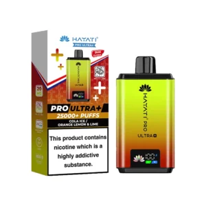 Hayati Pro Ultra Plus 25000 Pod Kit Cola Ice Orange Lemon Lime | Guardian Vape Shop