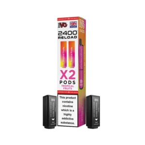 IVG 2400 Reload 2 in 1 Pods Prefilled Tropical Fruits | Guardian Vape Shop