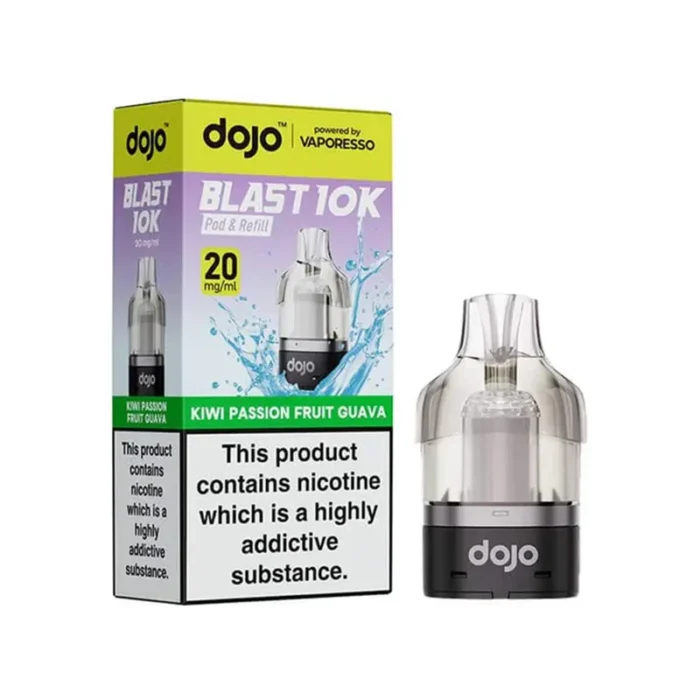 Vaporesso Dojo Blast 10K Pods Prefilled Kiwi Passion Fruit Guava | Guardian Vape Shop