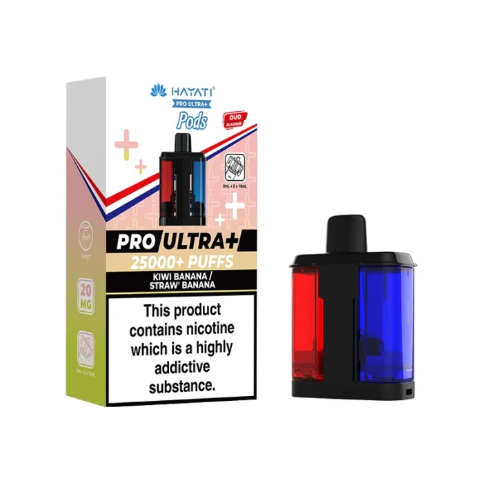 Hayati Pro Ultra Plus Pods 25k Kiwi Banana - Straw Banana | Guardian Vape Shop