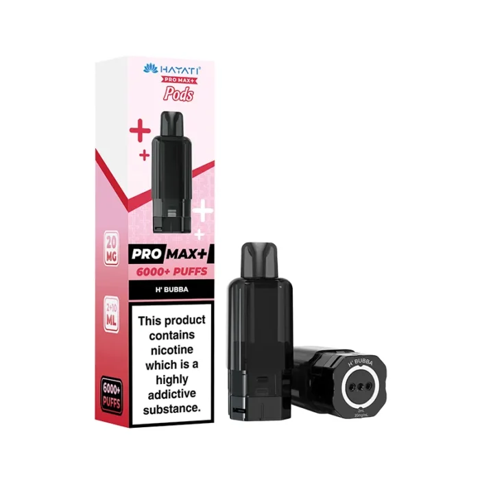 Hayati Pro Max Plus Pods Prefilled 6K H Bubba | Guardian Vape Shop