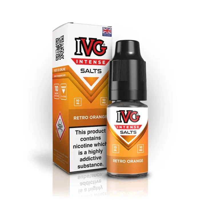 IVG Intense Nic Salts Retro Orange | Guardian Vape Shop