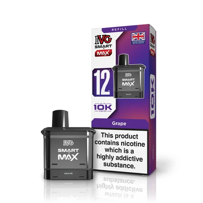 IVG Smart Max Pods - Refill Container Grape | Guardian Vape Shop
