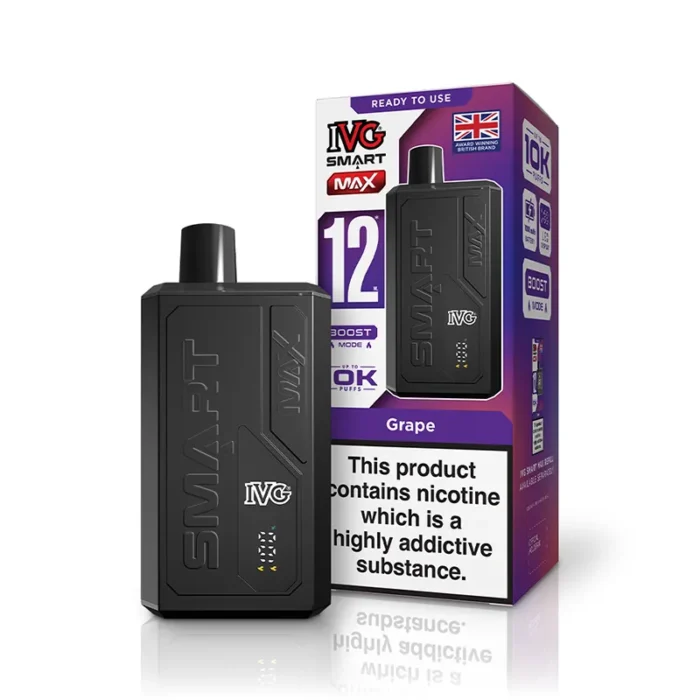 IVG Smart Max Prefilled Pod Kit Grape | Guardian Vape Shop