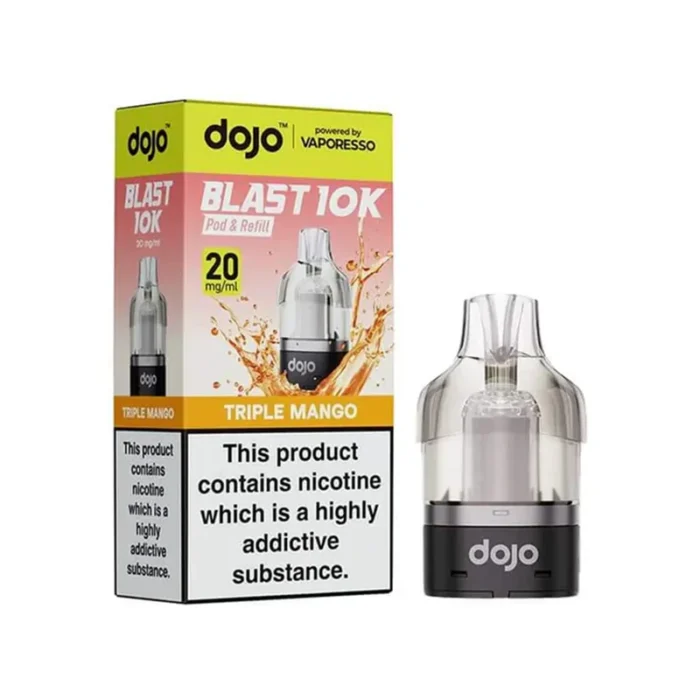 Vaporesso Dojo Blast 10K Pods Prefilled Triple Mango | Guardian Vape Shop
