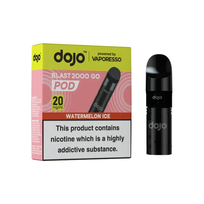 Vaporesso Dojo Blast 2000 Go Pods Prefilled Watermelon Ice | Guardian Vape Shop