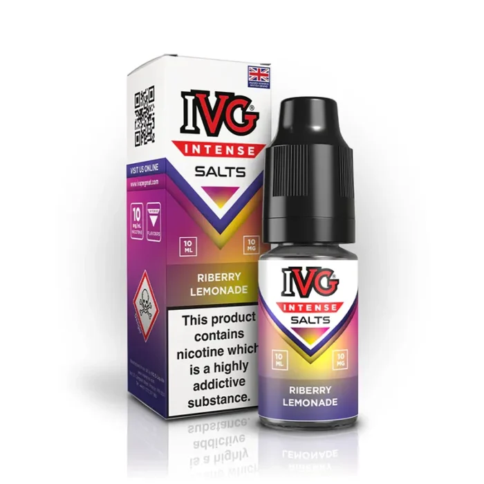 IVG Intense Nic Salts Riberry Lemonade | Guardian Vape Shop