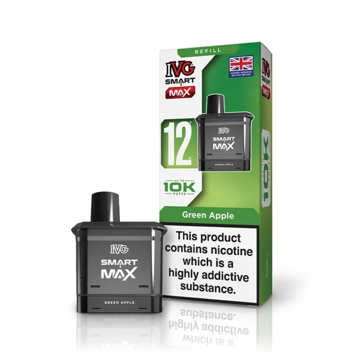 IVG Smart Max Pods - Refill Container Green Apple | Guardian Vape Shop