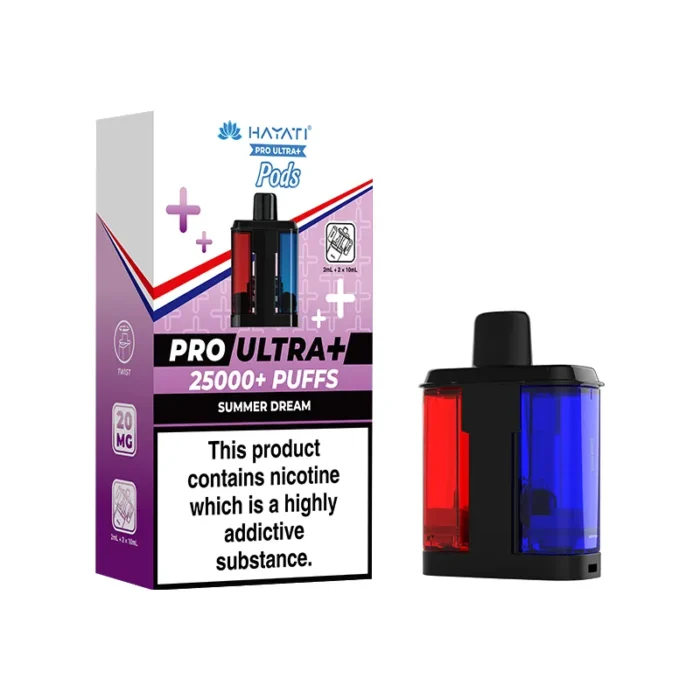 Hayati Pro Ultra Plus Pods 25k Summer Dream | Guardian Vape Shop