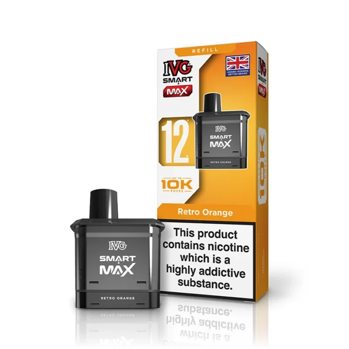 IVG Smart Max Pods - Refill Container Retro Orange | Guardian Vape Shop
