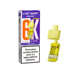 Lost Mary BM6000 Refill Pods Lemon Lime | Guardian Vape Shop