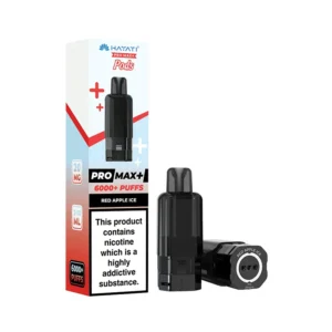 Hayati Pro Max Plus Pods Prefilled 6K Red Apple Ice | Guardian Vape Shop