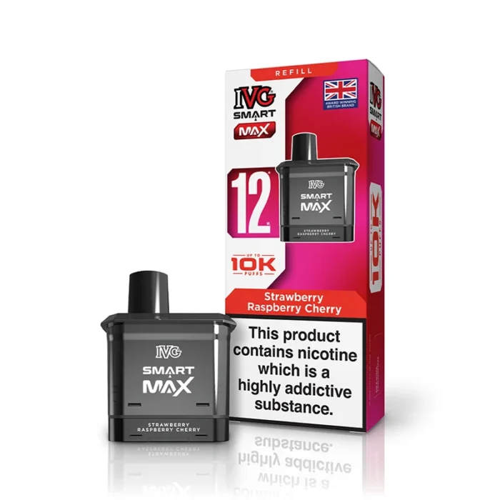 IVG Smart Max Pods - Refill Container Strawberry Raspberry Cherry | Guardian Vape Shop