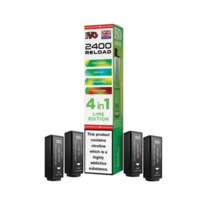 IVG 2400 Reload 4 in 1 Prefilled Pods Lime Edition | Guardian Vape Shop