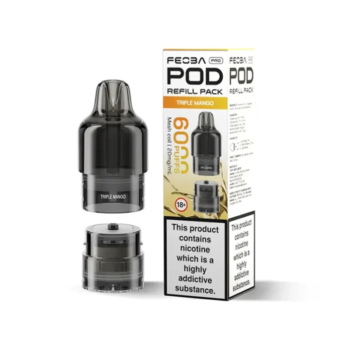 Feoba Pro 6000 Pods Triple Mango | Guardian Vape Shop