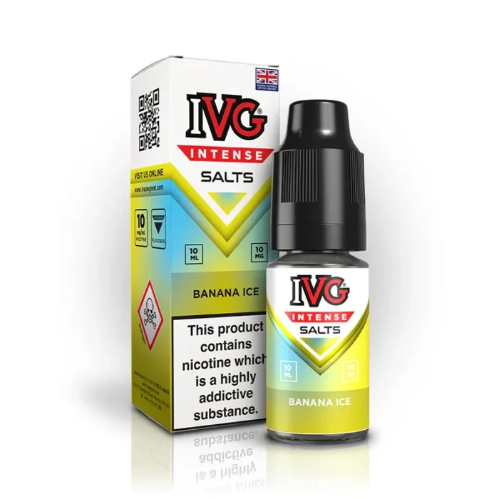 IVG Intense Nic Salts Banana Ice | Guardian Vape Shop