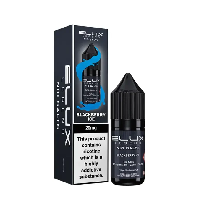 Elux Legend Nic Salts E-Liquid Blackberry Ice | Guardian Vape Shop