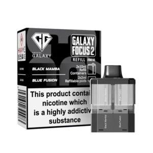 Crystal Galaxy Focus 2 Pods Prefilled 30k Black Mamba-Blue Fusion | Guardian Vape Shop